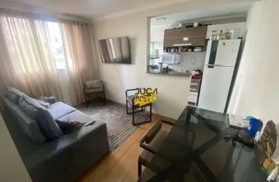 Apartamento com 2 dormitórios à venda, 45 m² por r$ 305.000 - parque são vicente - mauá/sp