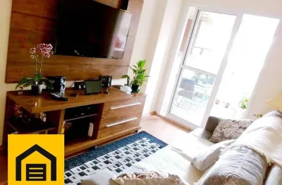 Apartamento com 3 dormitórios à venda, 84 m² por R$ 600.000,00 - Vila Valparaíso - Santo André/SP