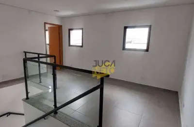 Sobrado com 4 salas para alugar, 100 m² por r$ 3.500/mês - centro - santo andré/sp