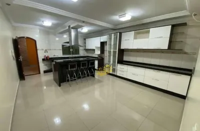 Sobrado com 3 dormitórios à venda, 272 m² por r$ 1.200.000 - parque são vicente - mauá/sp
