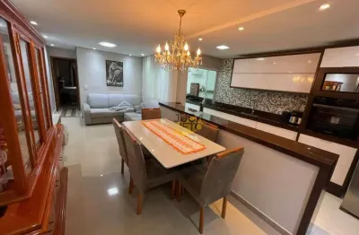 Apartamento com 2 dormitórios à venda, 70 m² por r$ 420.000 - parque são vicente - mauá/sp