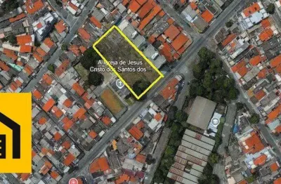 Terreno para alugar, 2238 m² por R$ 29.683,47/mês - Vila Alto de Santo André - Santo André/SP