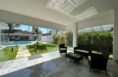 Casa com 7 dormitórios para alugar, 628 m² por r$ 26.900/mês - acapulco - guarujá/sp