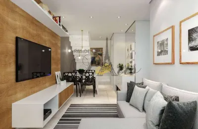 Sobrado com 2 dormitórios à venda, 64 m² por r$ 389.000 - vila príncipe de gales - santo andré/sp
