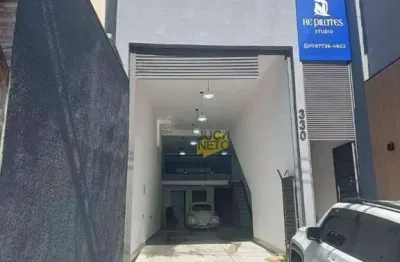 Salão para alugar, 125 m² por r$ 5.041/mês - vila noêmia - mauá/sp