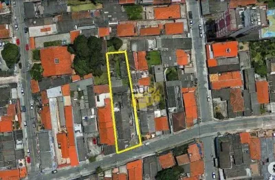 Terreno à venda, 607 m² por r$ 900.000 - vila bocaina - mauá/sp