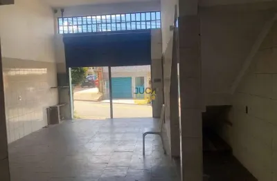 Salão para alugar, 45 m² por r$ 1.340,00/mês - vila magini - mauá/sp