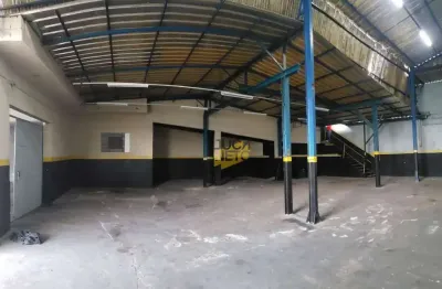 Galpão para alugar, 941 m² por r$ 18.912,00/mês - jardim - santo andré/sp