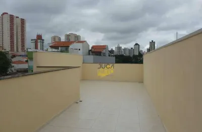 Cobertura com 2 dormitórios à venda, 116 m² por r$ 583.000 - vila valparaíso - santo andré/sp