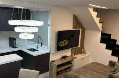 Cobertura com 2 dormitórios à venda, 100 m² por r$ 500.000,00 - parque das américas - mauá/sp