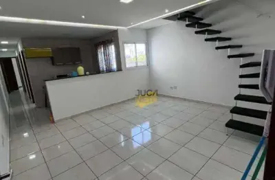 Apartamento com 3 dormitórios à venda, 121 m² por r$ 583.000 - vila pires - santo andré/sp