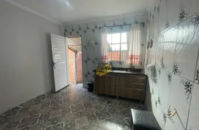 Casa com 1 dormitório para alugar, 120 m² por r$ 1.300,00/mês - jardim oratório - mauá/sp