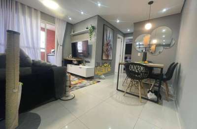 Apartamento com 2 dormitórios à venda, 54 m² por r$ 400.000,00 - vila noêmia - mauá/sp