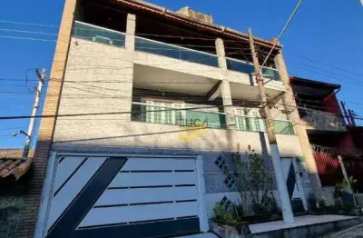 Sobrado com 4 dormitórios à venda, 468 m² por r$ 890.000 - vila nossa senhora das vitórias - mauá/sp