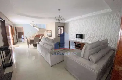 Sobrado com 3 dormitórios à venda, 313 m² por r$ 1.800.000,00 - matriz - mauá/sp