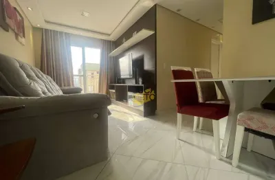 Apartamento com 2 dormitórios à venda, 58 m² por r$ 350.000,00 - vila falchi - mauá/sp