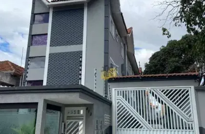 Sobrado com 2 dormitórios à venda, 100 m² por r$ 499.000,00 - vila américa - santo andré/sp