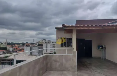 Apartamento duplex com 2 dormitórios à venda, 104 m² por r$ 435.000,00 - parque são vicente - mauá/sp