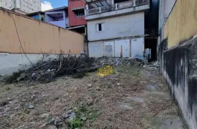 Terreno à venda, 209 m² por r$ 276.000,00 - matriz - mauá/sp
