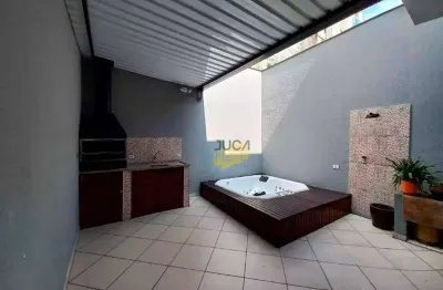 Sobrado com 3 dormitórios à venda, 190 m² por r$ 954.000 - vila linda - santo andré/sp