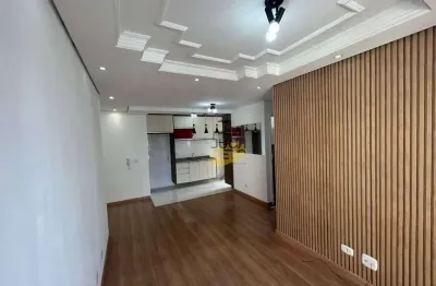 Apartamento com 2 dormitórios para alugar, 58 m² por r$ 2.300,00/mês - vila falchi - mauá/sp