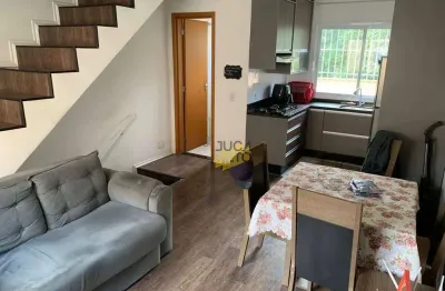 Sobrado com 2 dormitórios para alugar, 106 m² por r$ 1.900,00/mês - vila falchi - mauá/sp