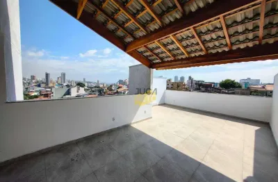 Cobertura com 2 dormitórios à venda, 83 m² por r$ 405.000,00 - jardim santa lídia - mauá/sp
