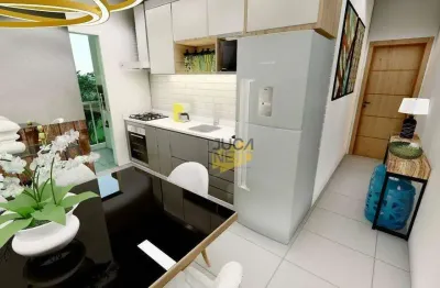 Apartamento com 2 dormitórios à venda, 46 m² por r$ 321.000 - santa maria - santo andré/sp