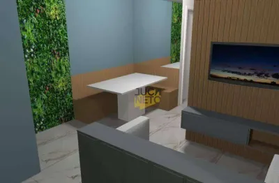 Apartamento com 2 dormitórios à venda, 41 m² por r$ 225.000 - vila humaitá - santo andré/sp