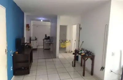 Apartamento com 2 dormitórios à venda, 55 m² por r$ 260.000 - jardim santa cristina - santo andré/sp