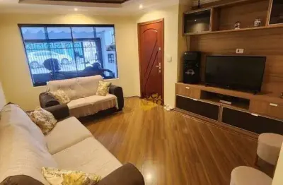 Sobrado com 3 dormitórios à venda, 180 m² por r$ 660.000,00 - vila américa - santo andré/sp