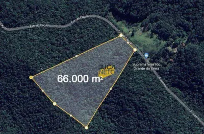 Terreno à venda, 66863 m² por r$ 1.200.000,00 - vila lidia - rio grande da serra/sp