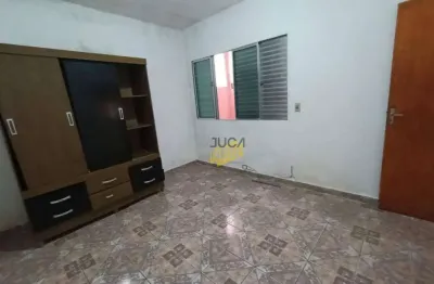 Casa com 1 dormitório para alugar, 45 m² por r$ 950/mês - jardim zaira - mauá/sp