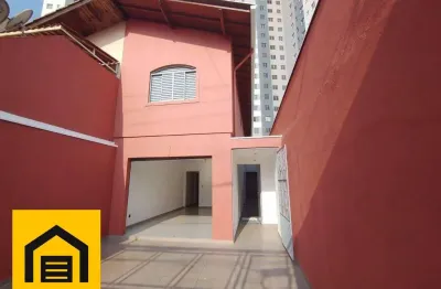 Sobrado com 3 dormitórios para alugar, 184 m² por R$ 4.034,35/mês - Vila Palmares - Santo André/SP