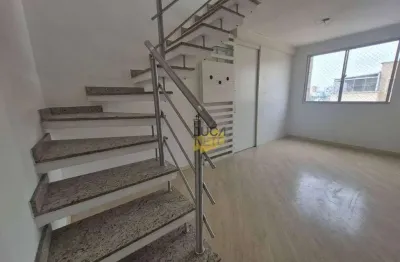 Cobertura com 2 dormitórios à venda, 89 m² por r$ 425.000 - parque são vicente - mauá/sp