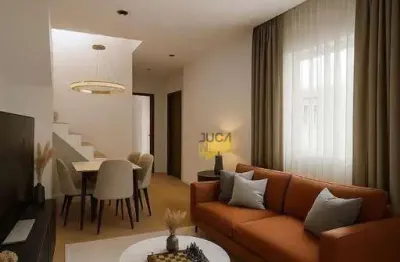 Cobertura com 2 dormitórios à venda, 73 m² por r$ 477.000 - jardim pilar - santo andré/sp