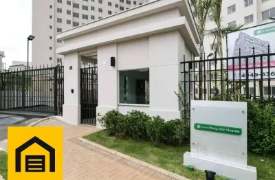Apartamento com 2 dormitórios à venda, 36 m² por r$ 215.000,00 - parque são vicente - mauá/sp