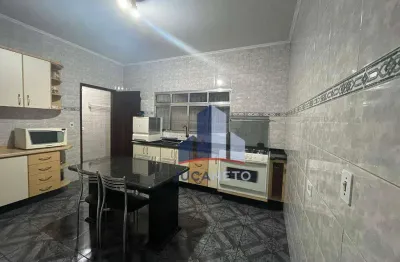 Sobrado com 3 dormitórios para alugar, 270 m² por r$ 2.300,00/mês - jardim estrela - mauá/sp