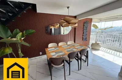 Cobertura com 2 dormitórios à venda, 126 m² por R$ 1.170.000 - Centro - São Caetano do Sul/SP