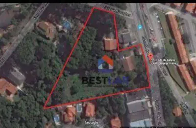 Terreno à venda, 5600 m² por r$ 12.800.000,00 - granja viana - cotia/sp