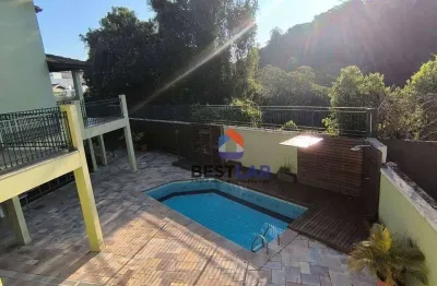 Casa com 4 dormitórios à venda, 536 m² por r$ 3.500.000,00 - são paulo ii - cotia/sp