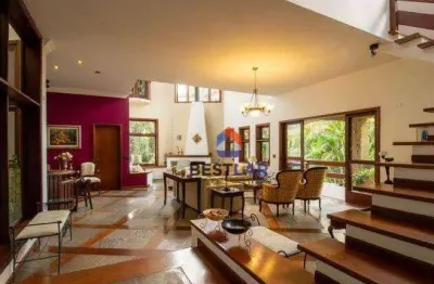 Casa com 5 dormitórios, 572 m² - venda por r$ 2.600.000,00 ou aluguel por r$ 17.000,00/mês - altos de são fernando - jandira/sp