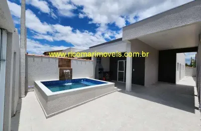 Casa para venda em itanha?m, gaivota, 3 dormitórios, 1 suíte, 1 banheiro, 2 vagas