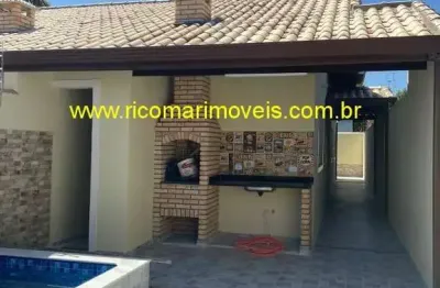 Casa para venda em itanha?m, gaivota, 2 dormitórios, 1 suíte, 3 banheiros, 1 vaga