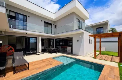 Sobrado com 3 dormitórios à venda, 315 m² por r$ 3.700.000,00 - residencial parque dos alecrins - campinas/sp