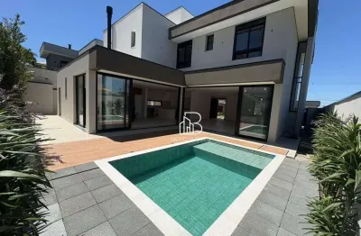 Sobrado com 4 dormitórios à venda, 310 m² por r$ 3.400.000,00 - residencial parque dos alecrins - campinas/sp