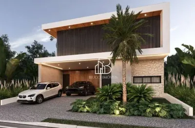 Sobrado com 4 dormitórios à venda, 366 m² por r$ 3.390.000,00 - condomínio santorini residencial club - paulínia/sp