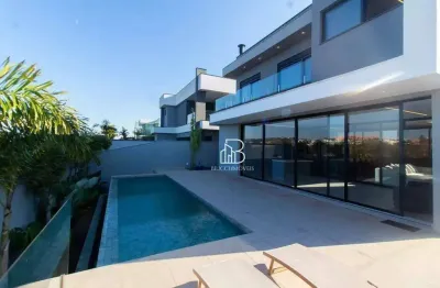 Sobrado com 5 dormitórios à venda por r$ 3.290.000 - loteamento residencial arborais - campinas/sp