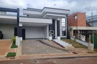 Casa com 3 dormitórios à venda, 198 m² por r$ 1.885.000,00 - condomínio santorini residencial club - paulínia/sp