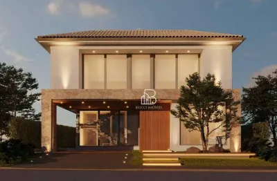Sobrado com 5 dormitórios à venda, 418 m² por r$ 5.390.000,00 - jardim europa - paulínia/sp